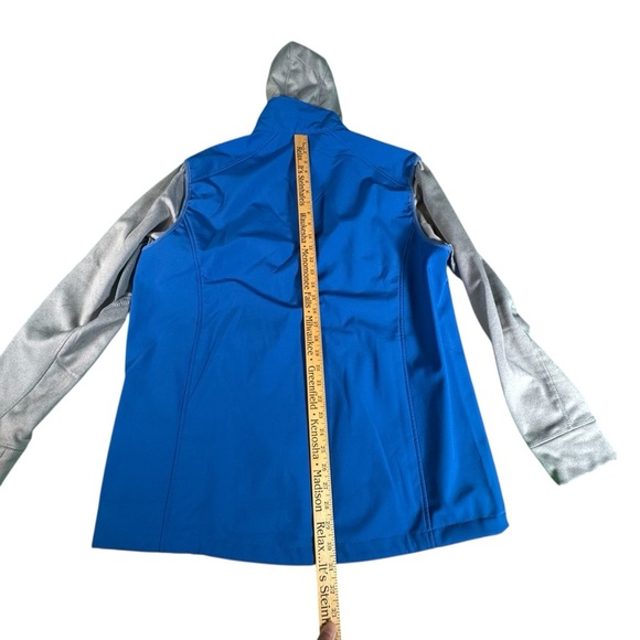 Los Angeles Chargers Dunbrooke Jacket Men’s L Softshell Hoodie NFL Full Zip Blue - Picture 11 of 12